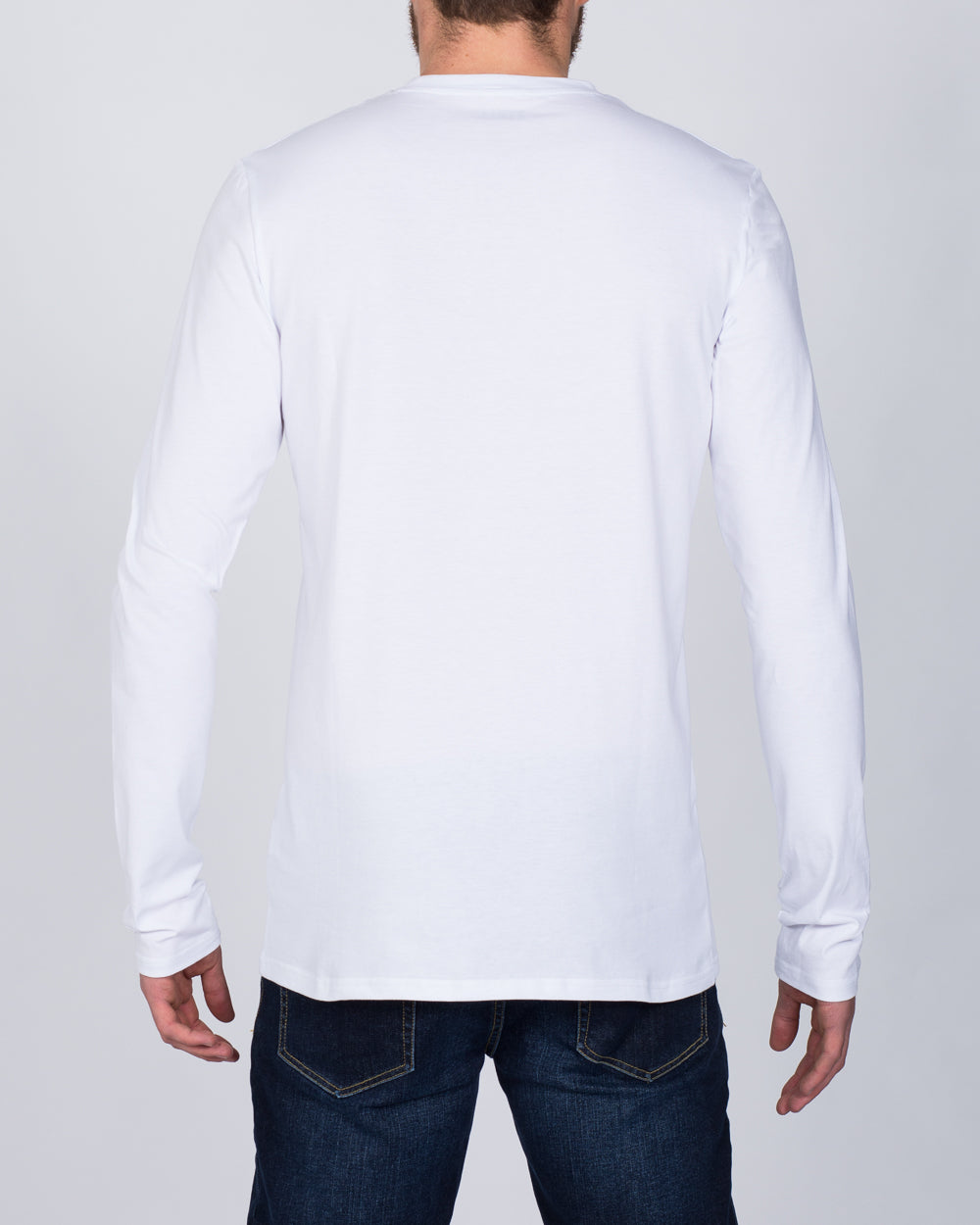 2t Tall Long Sleeve T-Shirt (white)