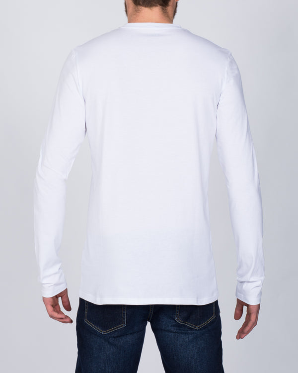 2t Tall Long Sleeve T-Shirt (white)