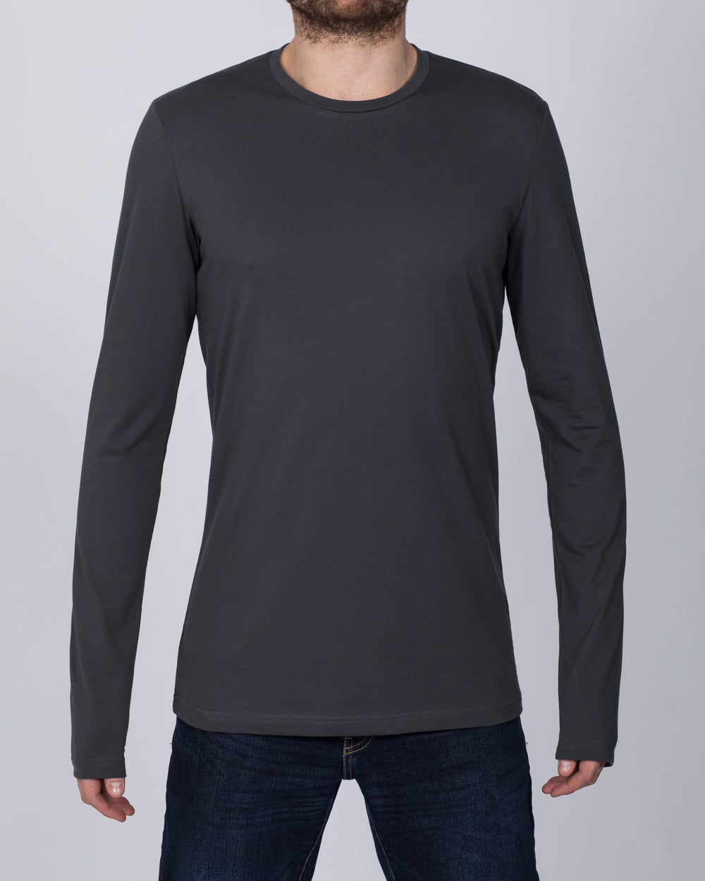 2t Tall Long Sleeve T-Shirt (dark grey)