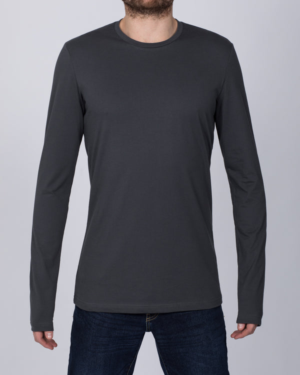 2t Tall Long Sleeve T-Shirt (dark grey)