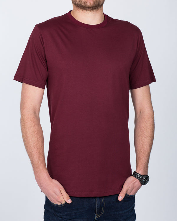 2t Tall T-Shirt (burgundy)