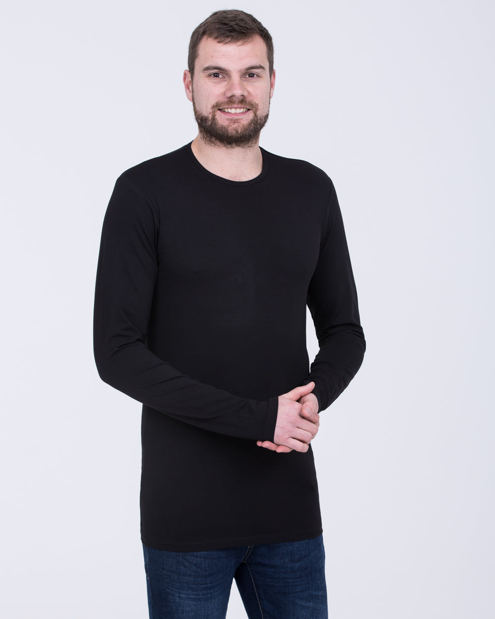 Girav London Long Sleeve Tall T-Shirt (black)