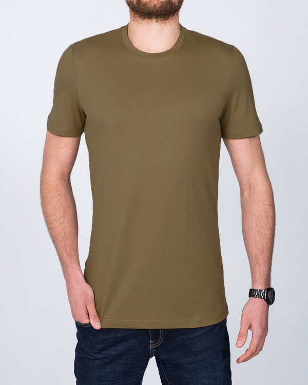 2t Tall T-Shirt (tan brown)