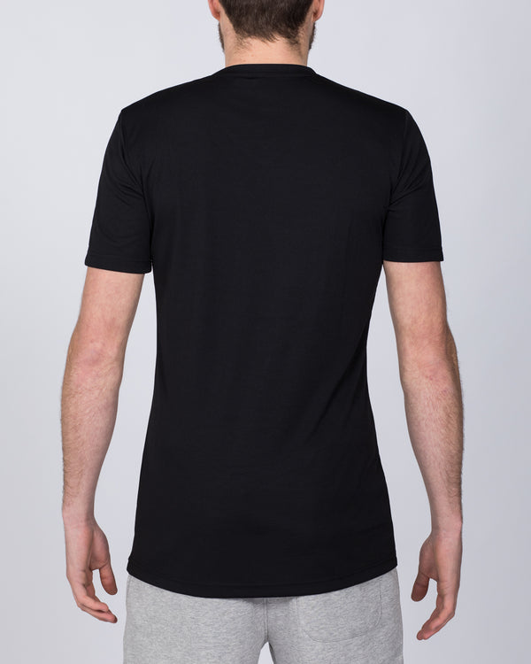 2t Dry Tech V-Neck Training Top (black)