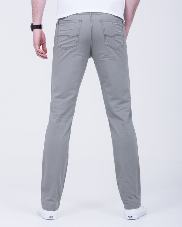 Red Point Row Redpoint Milton Tall Slim Fit Jeans (light khaki)