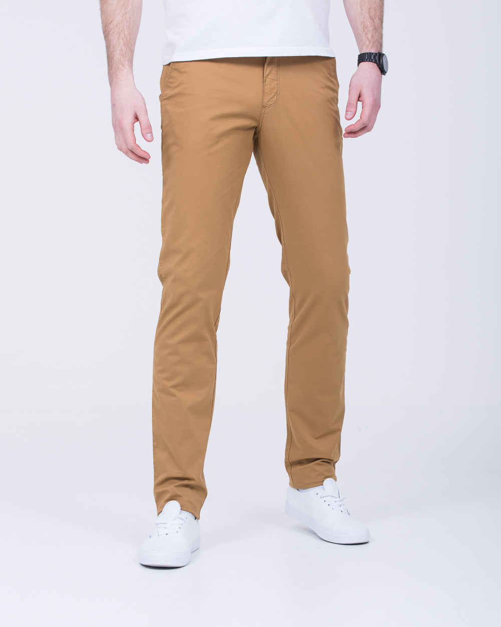 Redpoint Odessa Tall Slim Fit Chinos (camel)