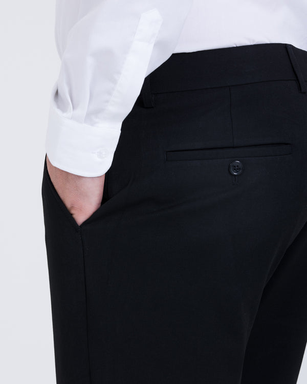 2t Skinny Fit Tall Trousers (black)