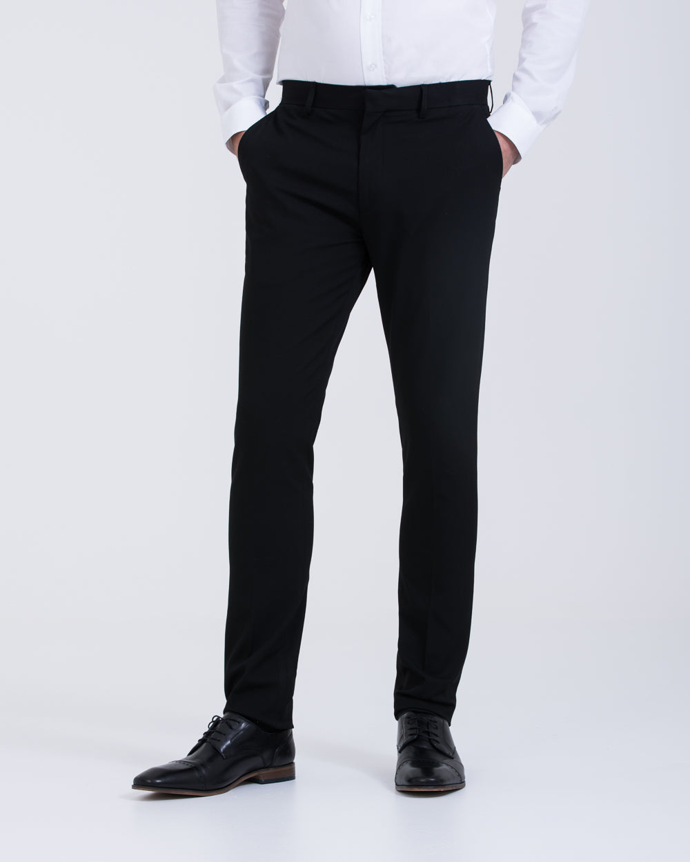2t Skinny Fit Tall Trousers (black)