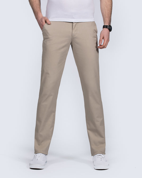 Redpoint Odessa Slim Fit Tall Chinos (beige)