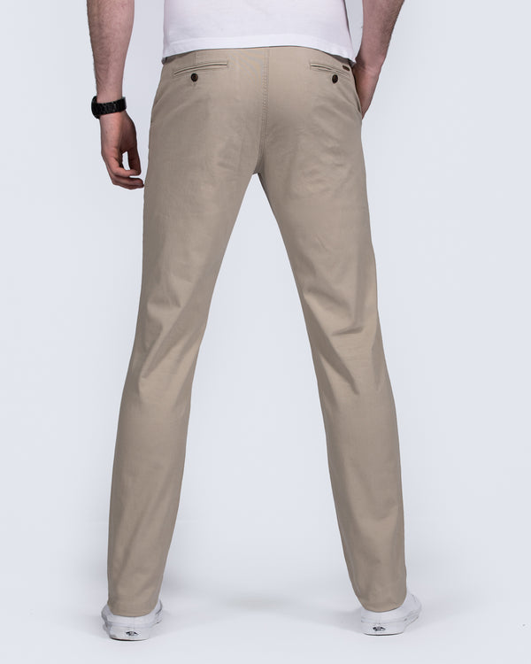 Redpoint Odessa Slim Fit Tall Chinos (beige)