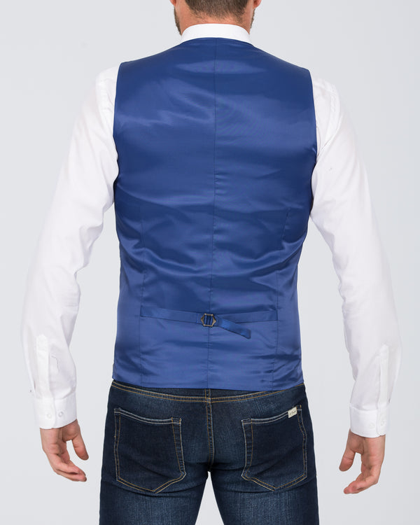 Skopes Ruthin Slim Fit Tall Waistcoat (silver tweed)