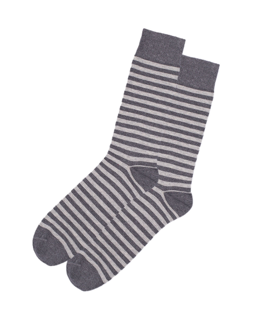 2t Striped Socks 2 Pairs (grey)