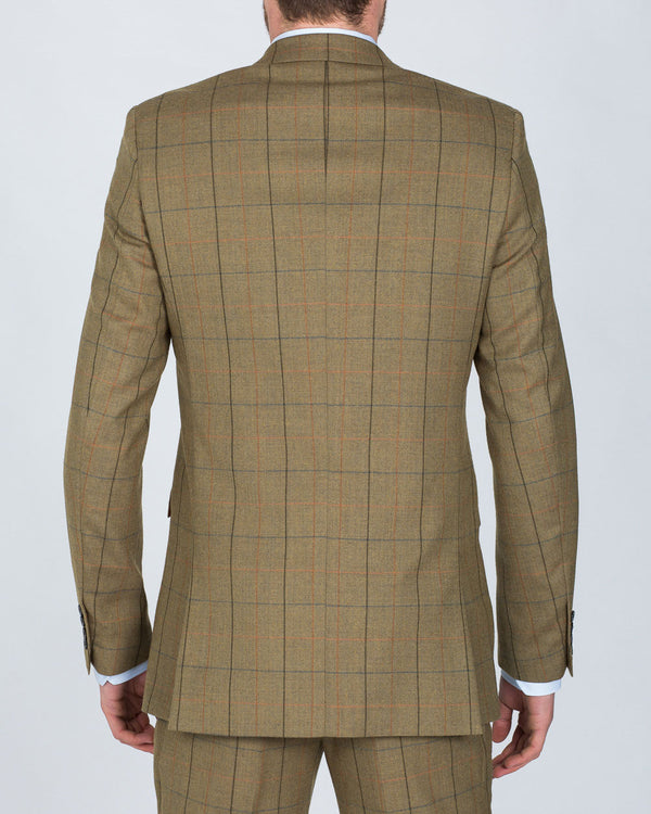 Skopes Goodwood Slim Fit Tall Suit Jacket (lovat check)